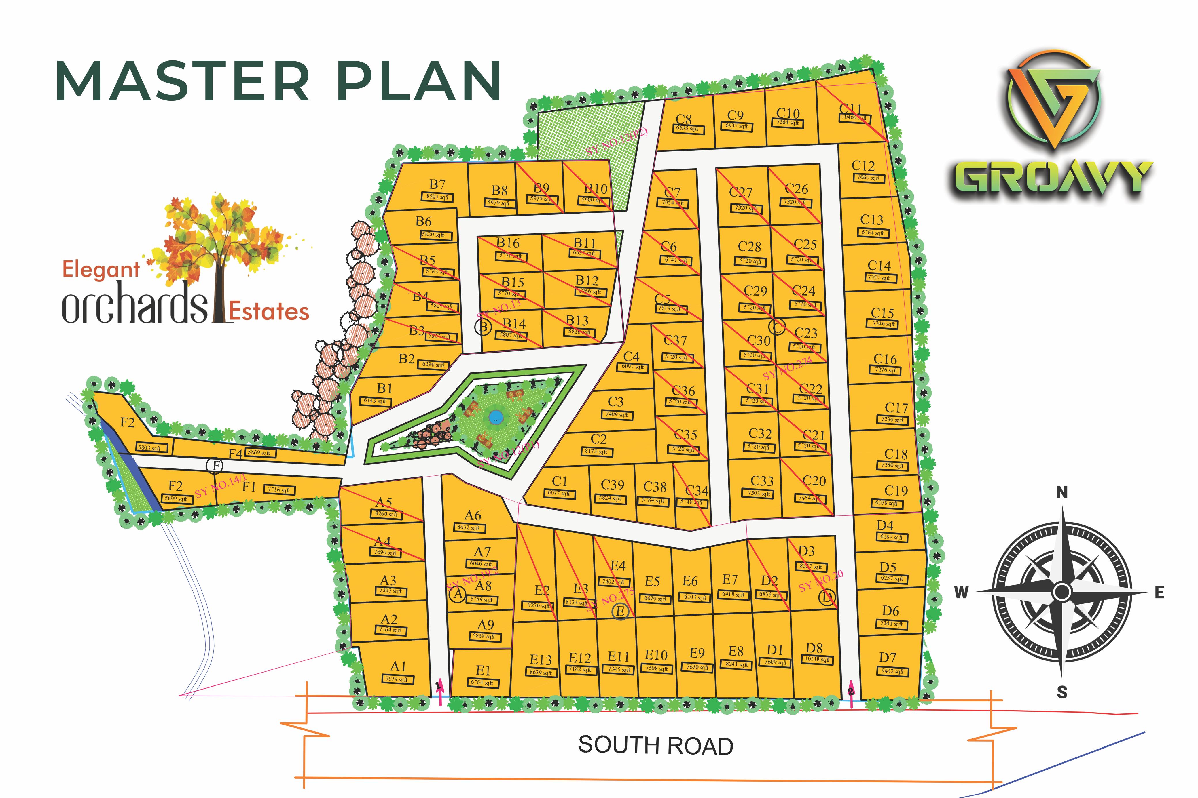 Elegant Orchards Layout